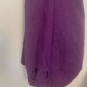 Akris Purple Pants/ Jeans   Size 8/40 waist 34 inches